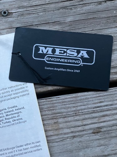 Mesa boogie badlander tags and - mesa,